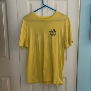 Yellow Slim Fit Vans shirt